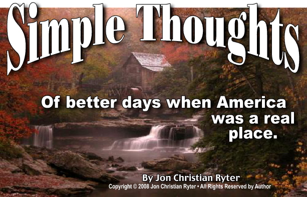 Simple thoughts